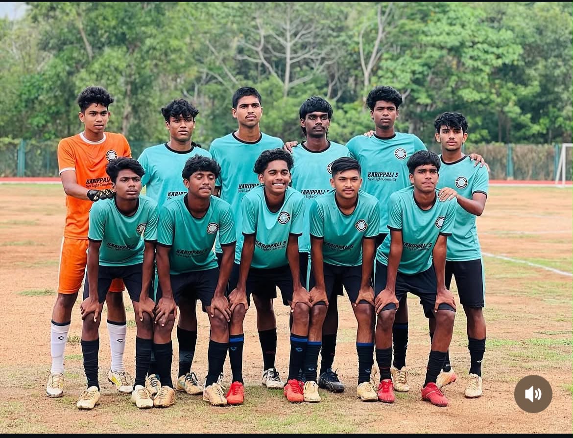 GCC Chalissery Football Academy players and coaches